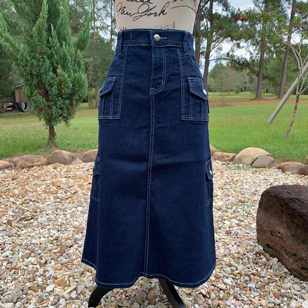 Be Girl denim (indigo blue) skirt